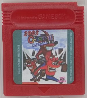 2003-crash-ii-advance 2003 Crash II Advance – Sintax Unlicensed GBC Bootleg Platformer | Game Boy Color