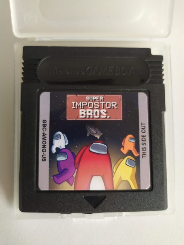 Super Impostor Bros (Among us) for gameboy / game boy color