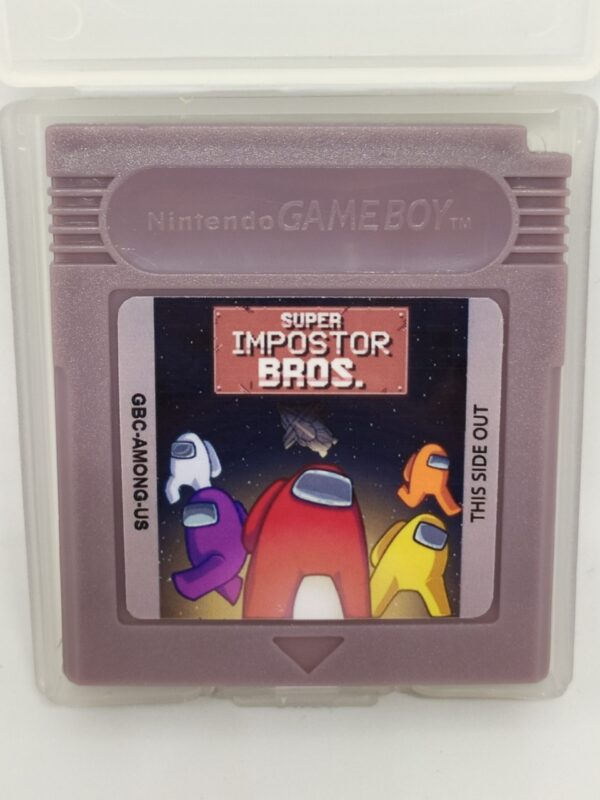 Super Impostor Bros (Among us) for gameboy / game boy color