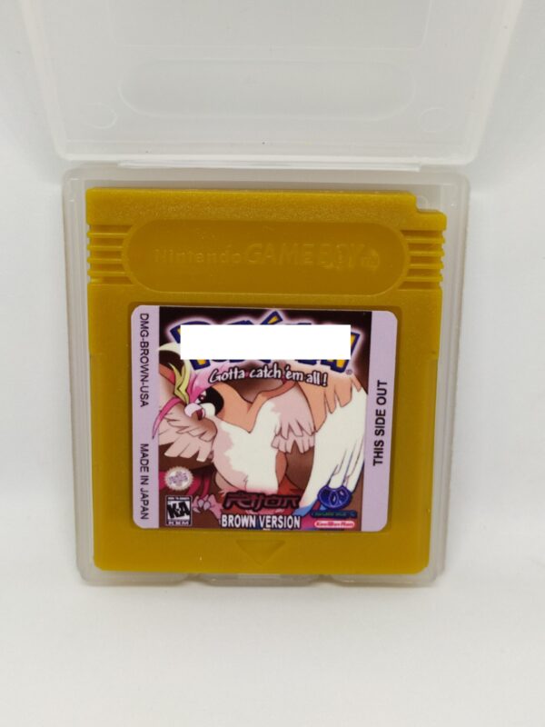 Pokemon Brown LATEST VERSION 6.1.2 (2024 - 20th Anniversary Edition) for Gameboy (red version hack)