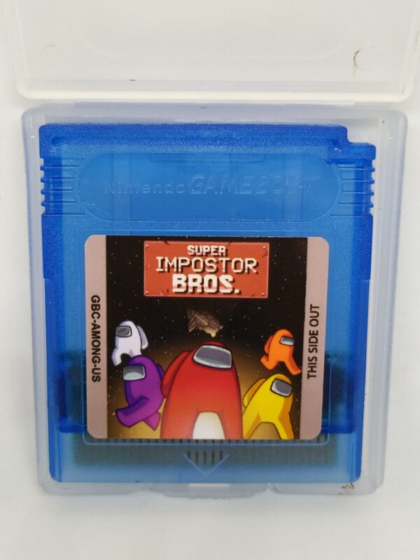 Super Impostor Bros (Among us) for gameboy / game boy color
