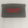 Rick roll prank Nintendo gameboy advance sp ds GBA cartridge with a short music video of rick astley never gonna give you up