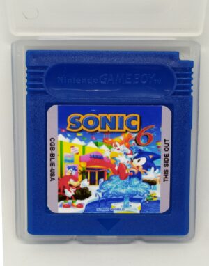 SONIC 6 Unlicensed game for gameboy / game boy color