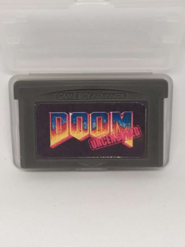 DOOM gba  (PC conversion uncensored) v1.7 For Gameboy advance