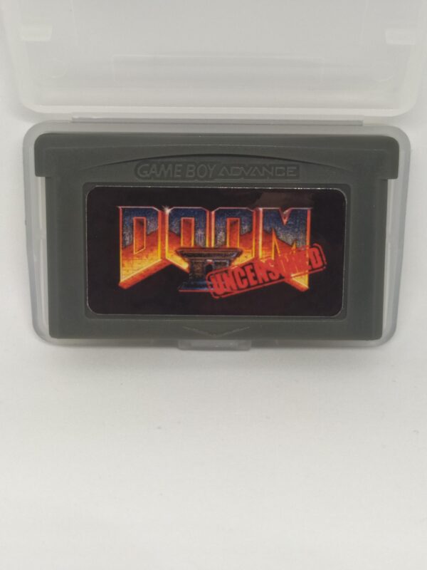DOOM 2 gba  (PC conversion uncensored) v1.3.1 For Gameboy advance