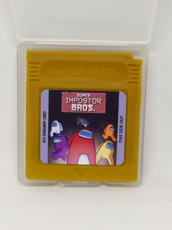 Super Impostor Bros (Among us) for gameboy / game boy color