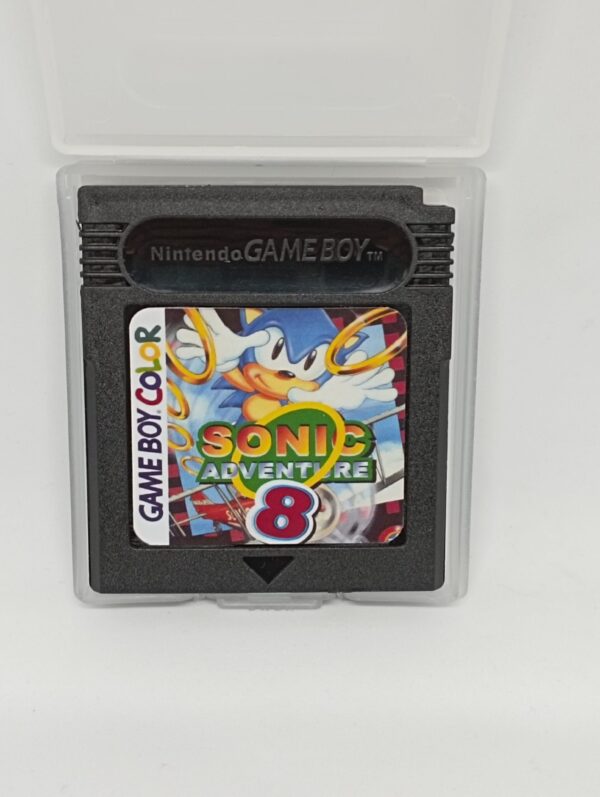 SONIC ADVENTURE 8 Unlicensed game for gameboy / game boy color