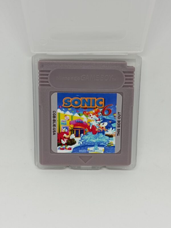 SONIC 6 Unlicensed game for gameboy / game boy color