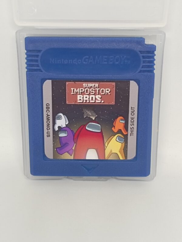 Super Impostor Bros (Among us) for gameboy / game boy color