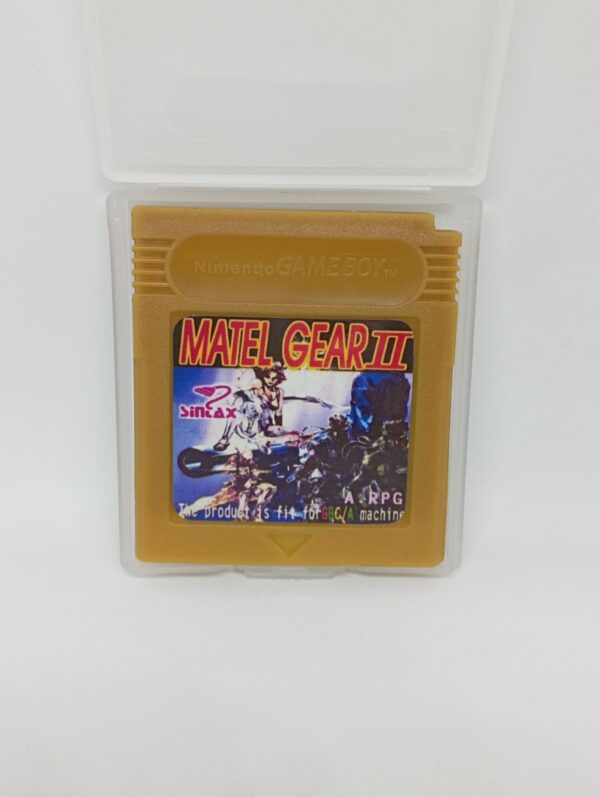 MATEL GEAR II  Unlicensed game for game boy color