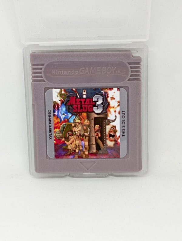 Metal Slug 3 (Unlicensed game by Sintax) For Gameboy