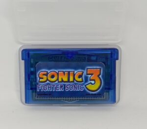 Sonic 3 - Fighter Sonic Unlicensed game for gameboy advance gba DS