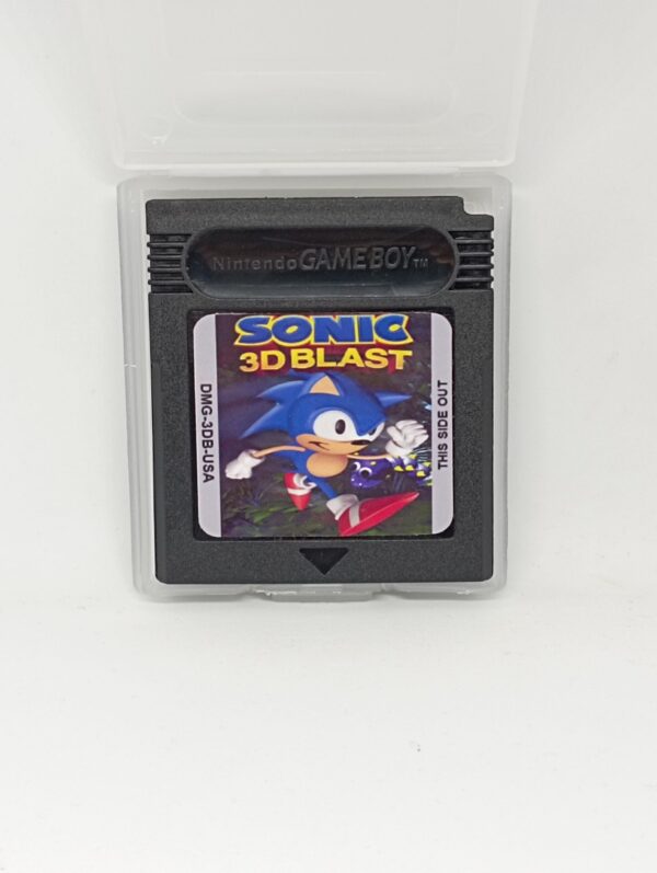 SONIC 3D BLAST 5 Unlicensed game for gameboy / game boy color