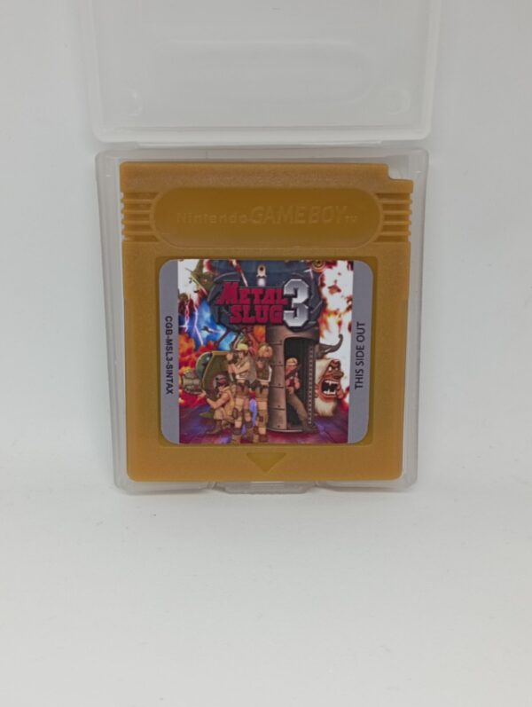 Metal Slug 3 (Unlicensed game by Sintax) For Gameboy