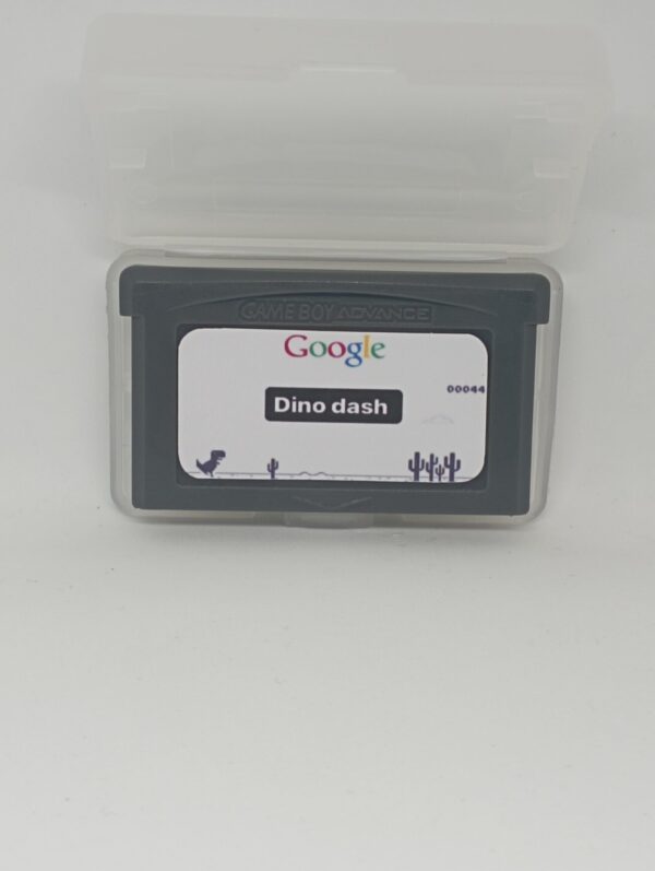 DINO DASH (Google no Internet game, Rex Run) for Nintendo Gameboy Advance Game Boy Gba Or Ds