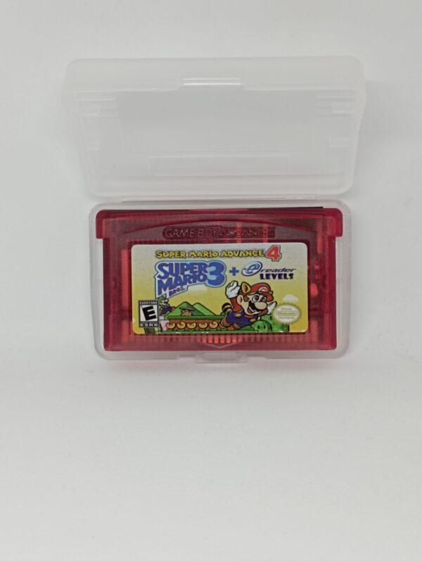 Super Mario Advance 4 Bros 3 BONUS 38 e-reader ecard Levels For Gba Or Ds