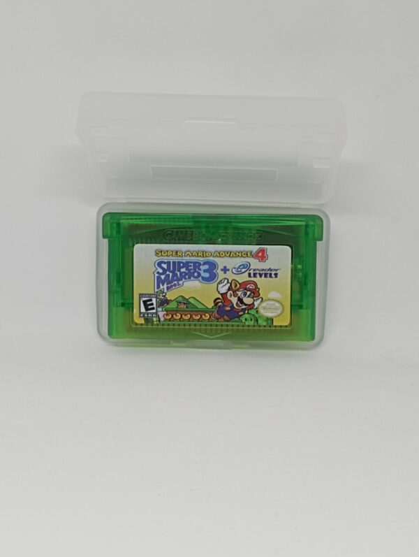 Super Mario Advance 4 Bros 3 BONUS 38 e-reader ecard Levels For Gba Or Ds