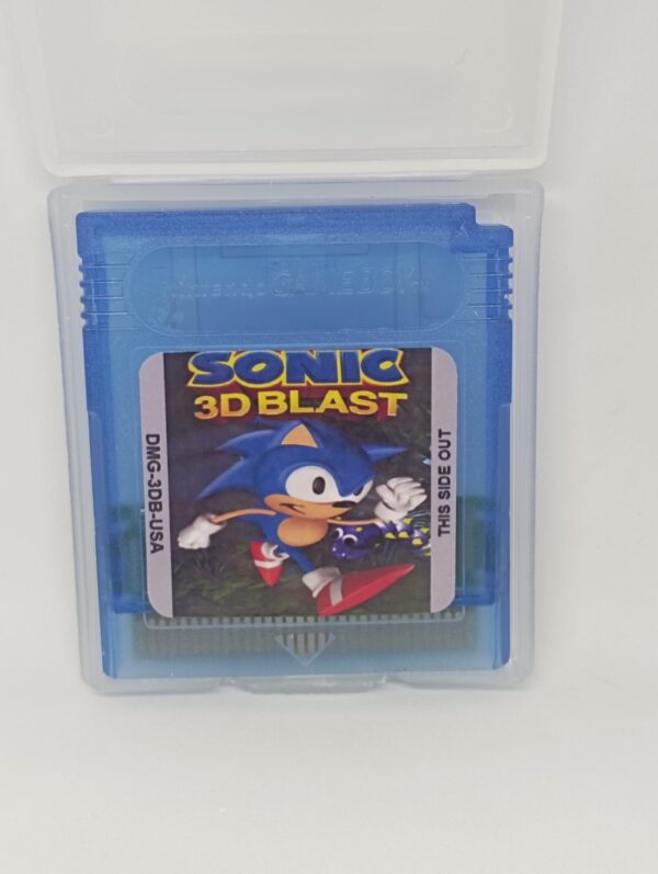 SONIC 3D BLAST 5 Unlicensed game for gameboy / game boy color