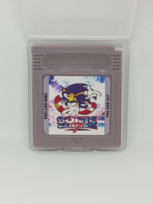 SONIC ADVENTURE 7 Unlicensed game for gameboy / game boy color