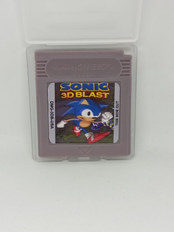 SONIC 3D BLAST 5 Unlicensed game for gameboy / game boy color