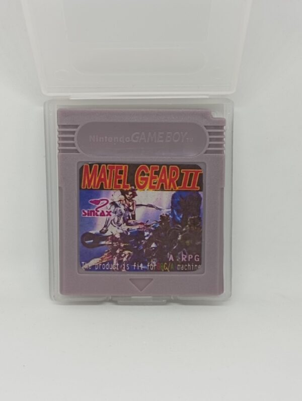 MATEL GEAR II  Unlicensed game for game boy color