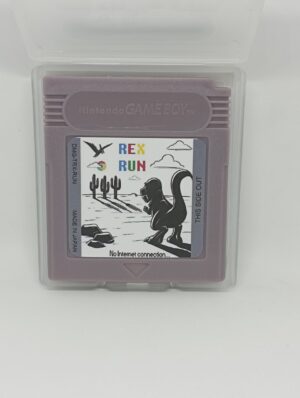 RUN REX RUN Google no internet game for gameboy / game boy color
