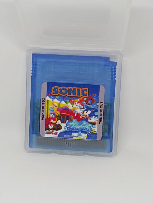 SONIC 6 Unlicensed game for gameboy / game boy color