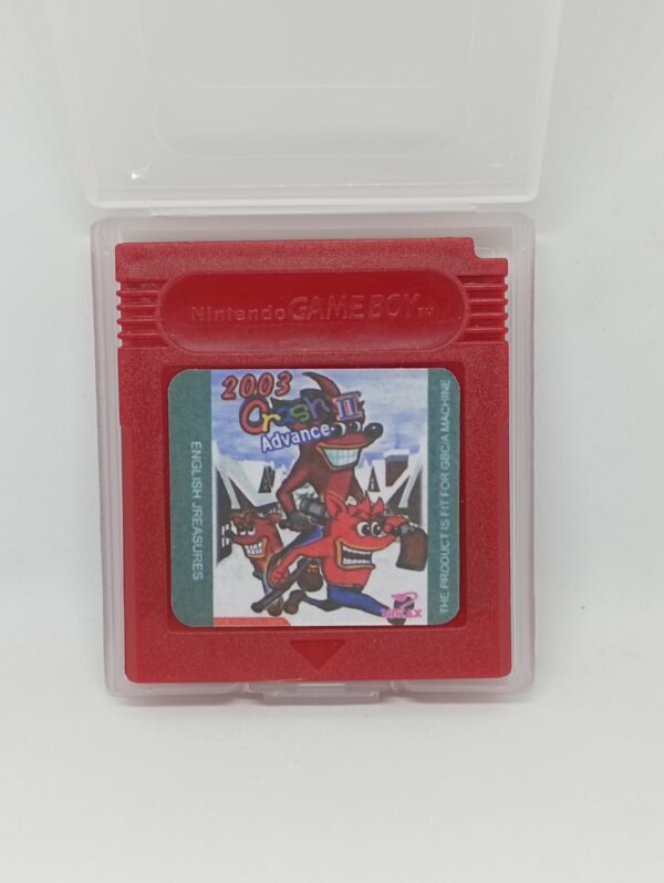 2003 Crash II Advance for gameboy color by SINTAX  Unlicensed