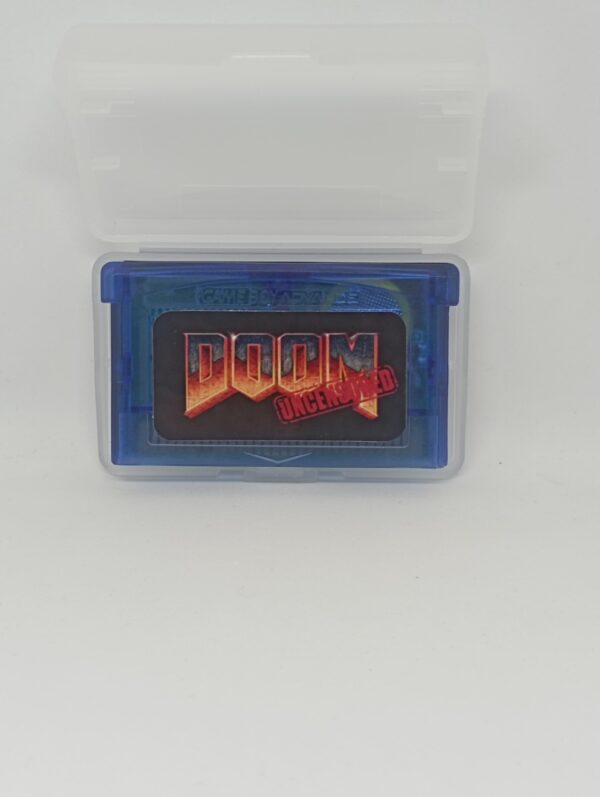 DOOM gba  (PC conversion uncensored) v1.7 For Gameboy advance