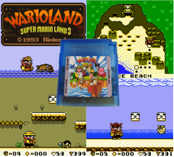 WARIO LAND 1 DX (colorized hack)latest version 1.2