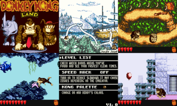 DONKEY KONG LAND 1 DX (colorized hack) latest version 1.0.1