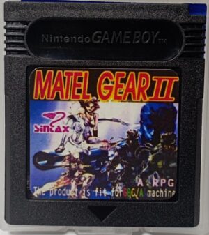 matel-gear-ii Matel Gear II – Sintax Unlicensed Metal Gear Beat-'em-Up RPG for GBC | Game Boy Color