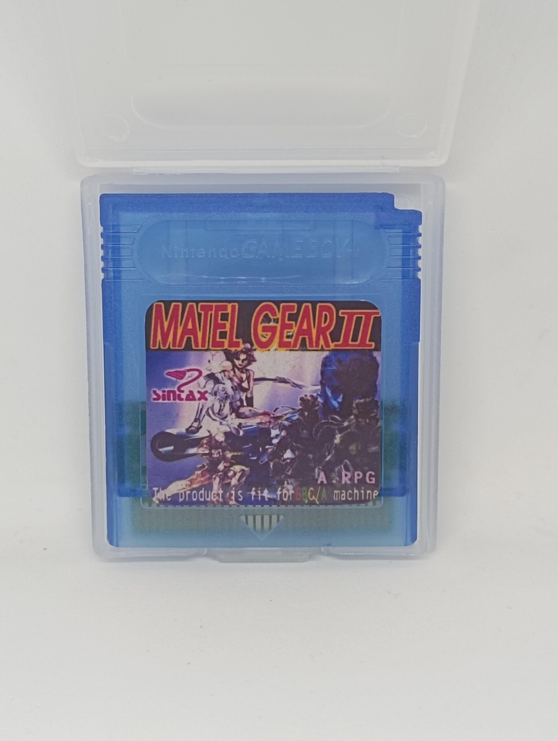 MATEL GEAR II  Unlicensed game for game boy color