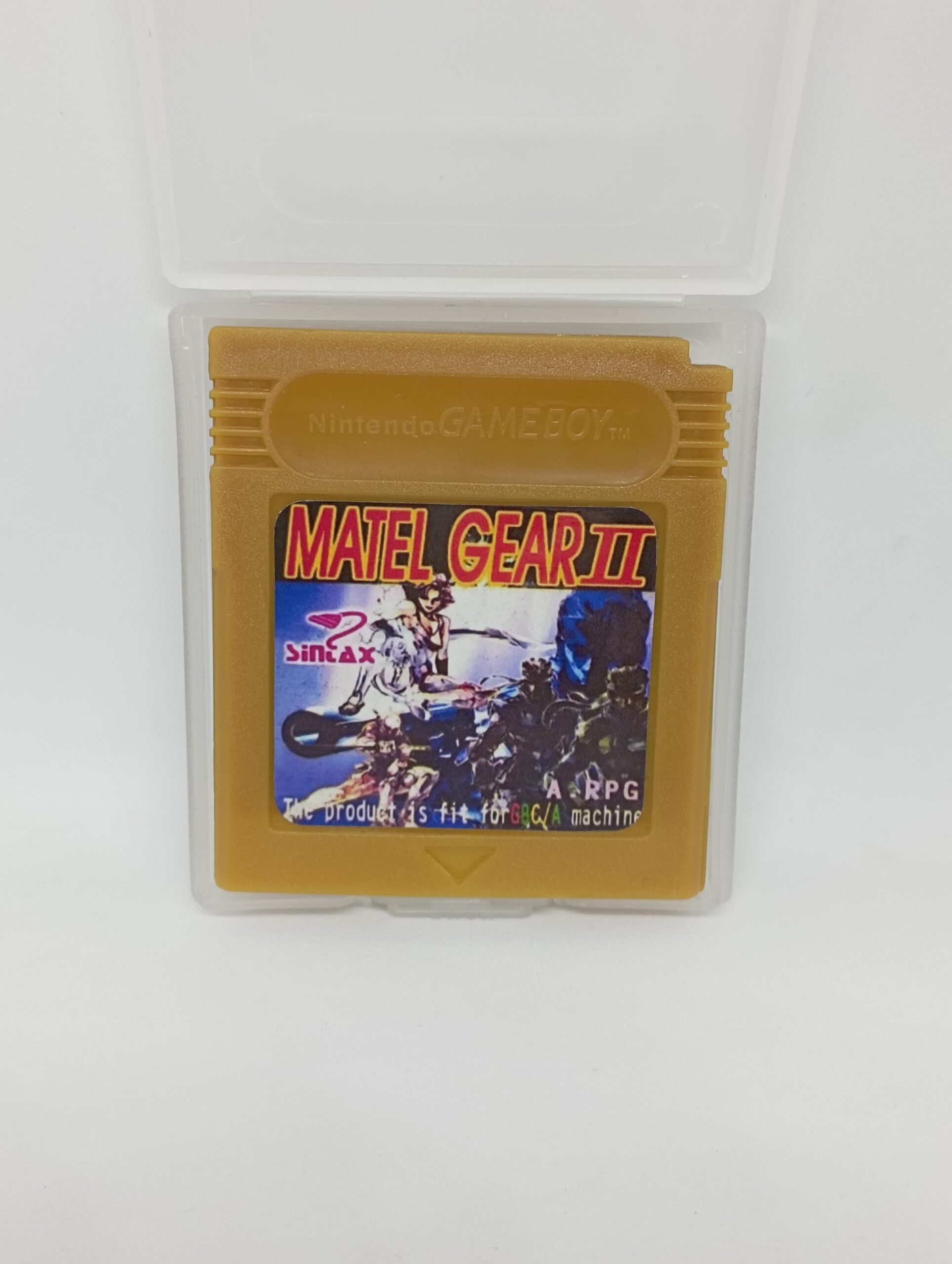 MATEL GEAR II  Unlicensed game for game boy color