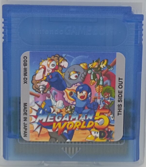 Mega Man World 5 DX – Full GBC Colorization by marc_max v1.5 | Game Boy Color