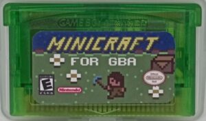 Minicraft GBA – Notch's Official Minecraft Demake, Ludum Dare 2011 Port | GBA