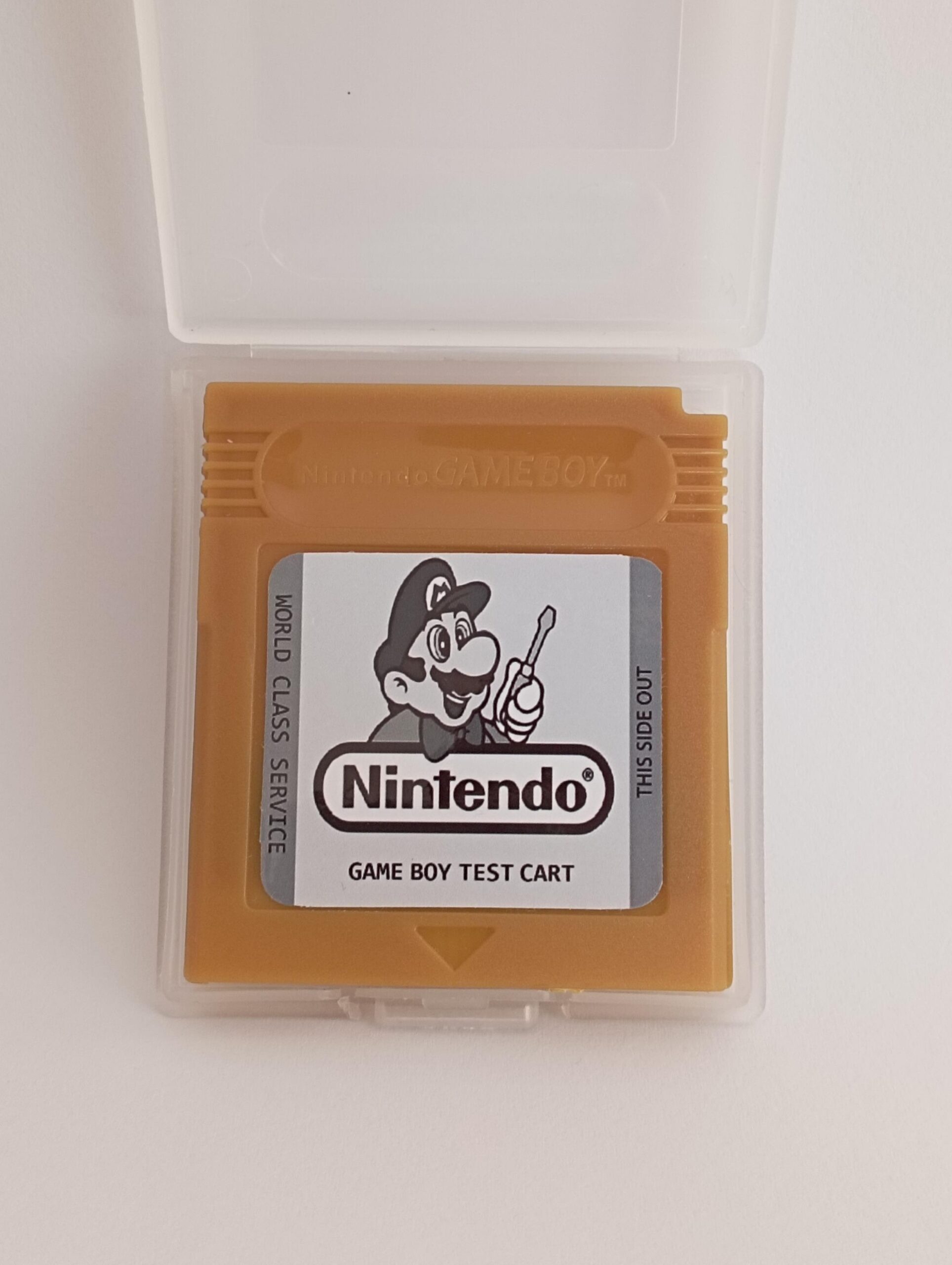 Nintendo Game Boy Test Cartridge Gameboy World Class Service Cart