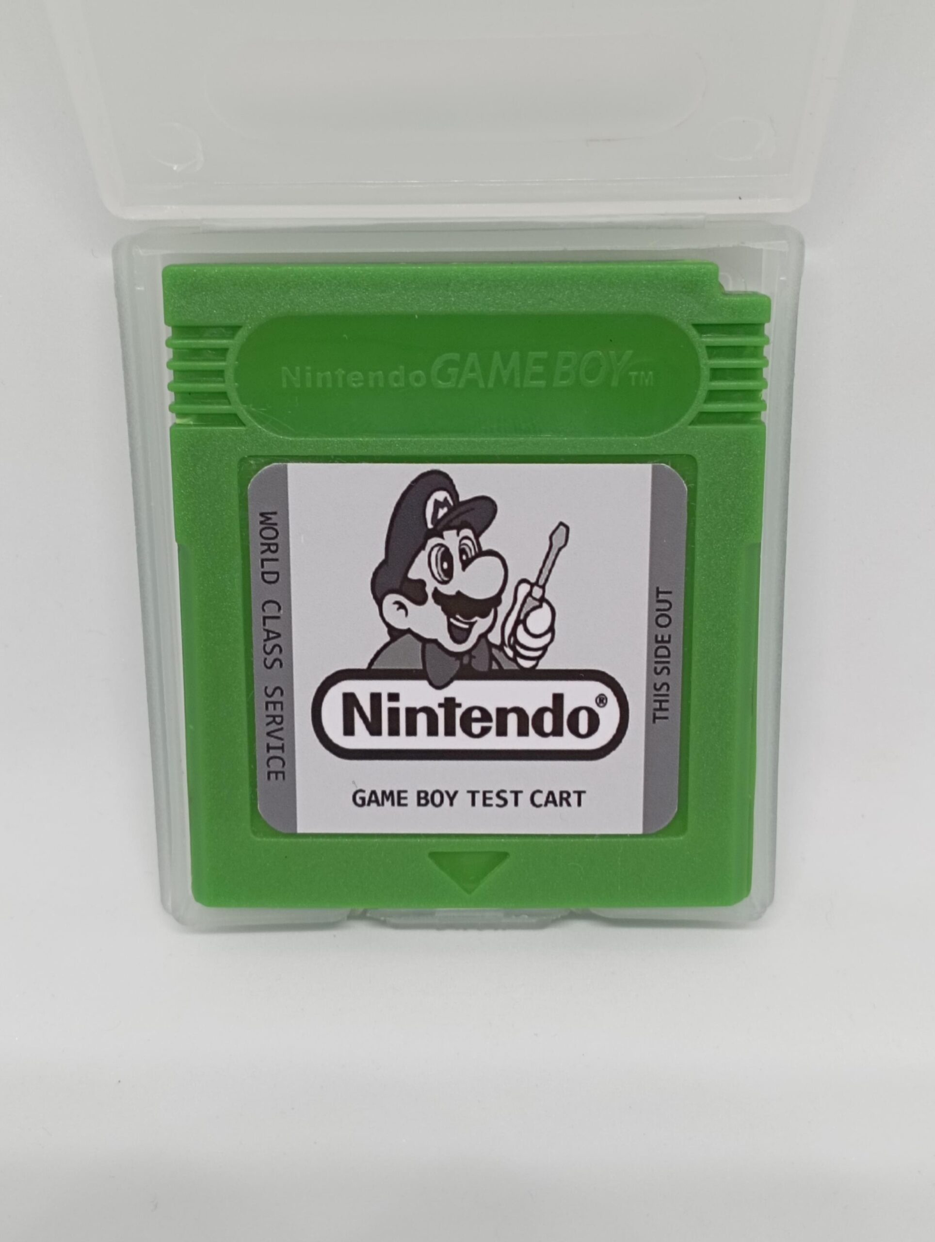 Nintendo Game Boy Test Cartridge Gameboy World Class Service Cart