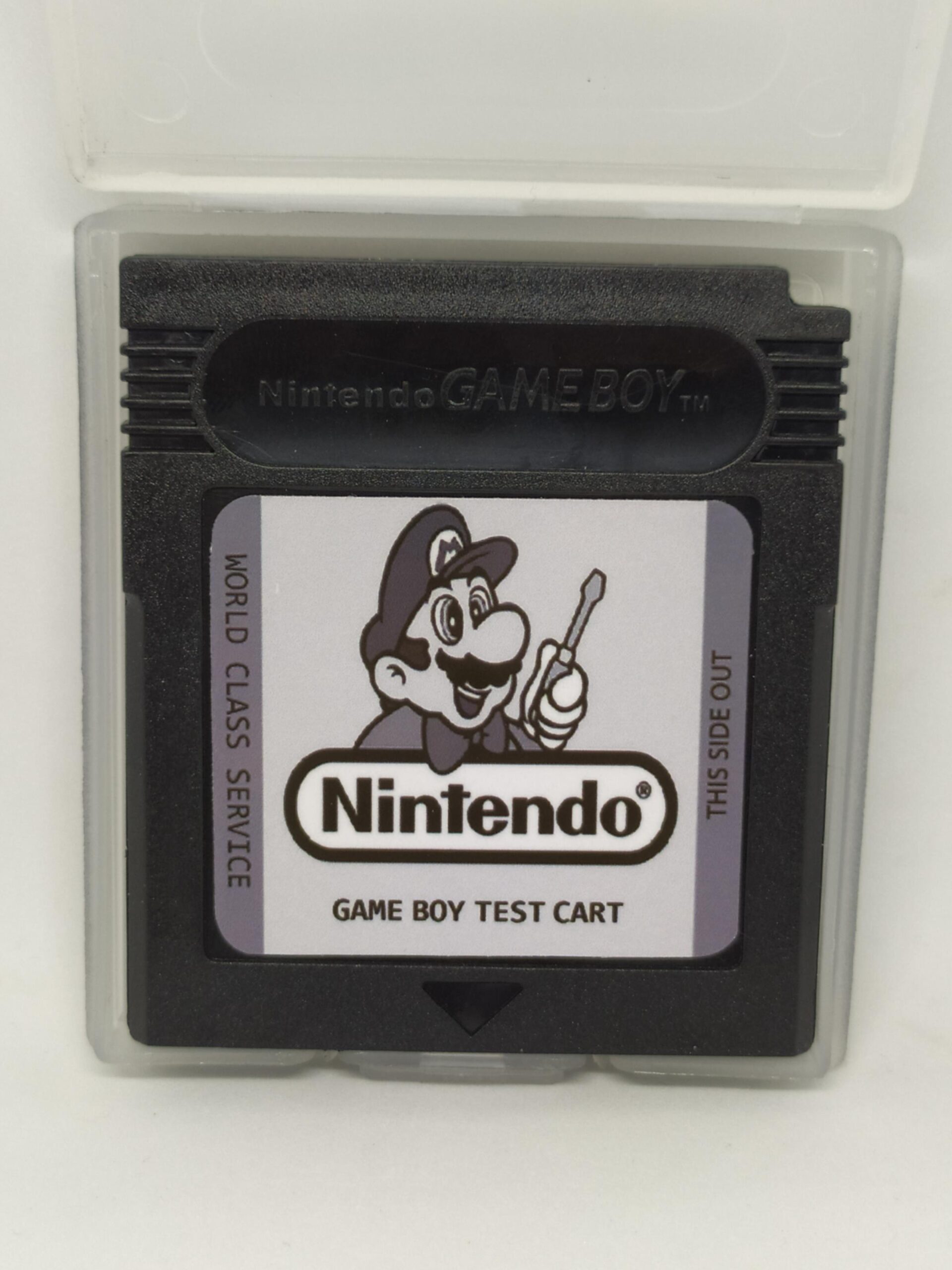 Nintendo Game Boy Test Cartridge Gameboy World Class Service Cart