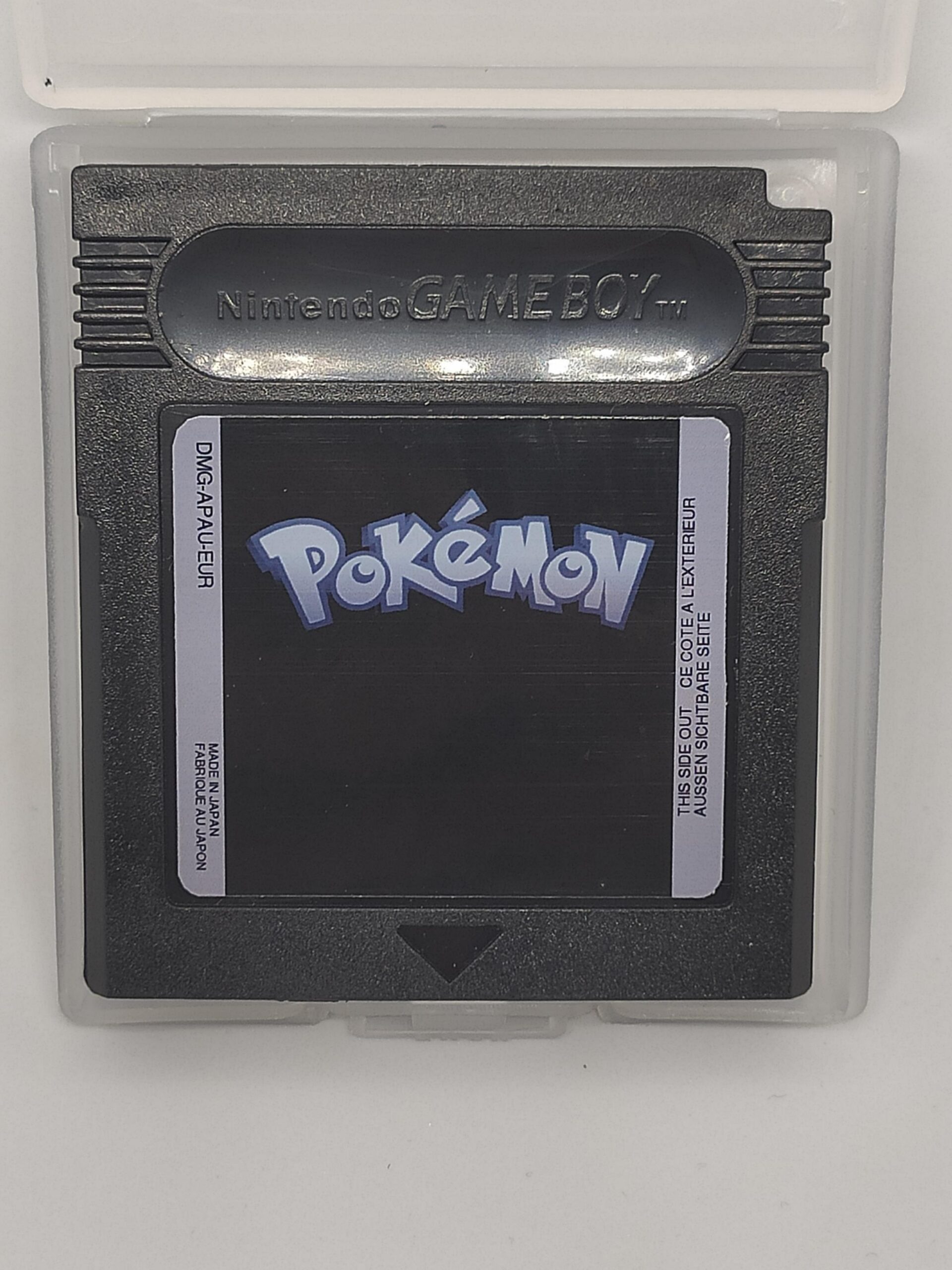 Pokemon Creepy Black for Gameboy Creepypasta (red version hack) with the ghost (invincible)