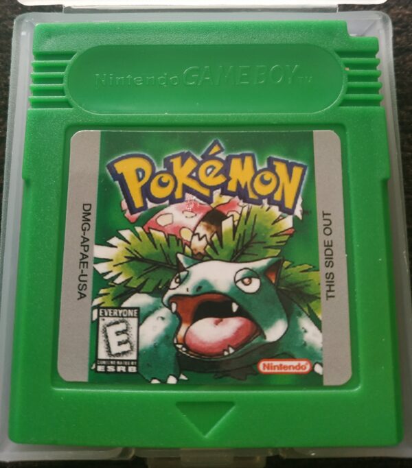 Pokémon Green – English Fan Translation of the Japan-Only Original on Game Boy Cartridge