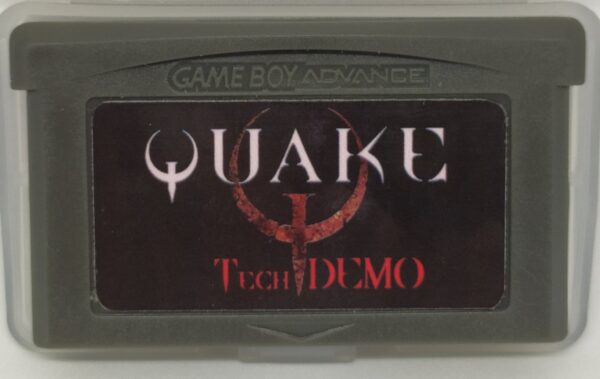 Quake GBA Tech Demo – Randy Linden's Impossible Full 3D Port, 2002 | Game Boy Advance