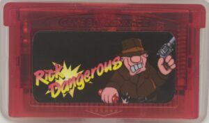 Rick Dangerous 1 videogame for nintendo gameboy advance