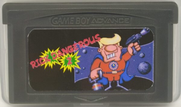 Rick Dangerous 2 videogame for nintendo gameboy advance