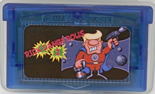 Rick Dangerous 2 videogame for nintendo gameboy advance