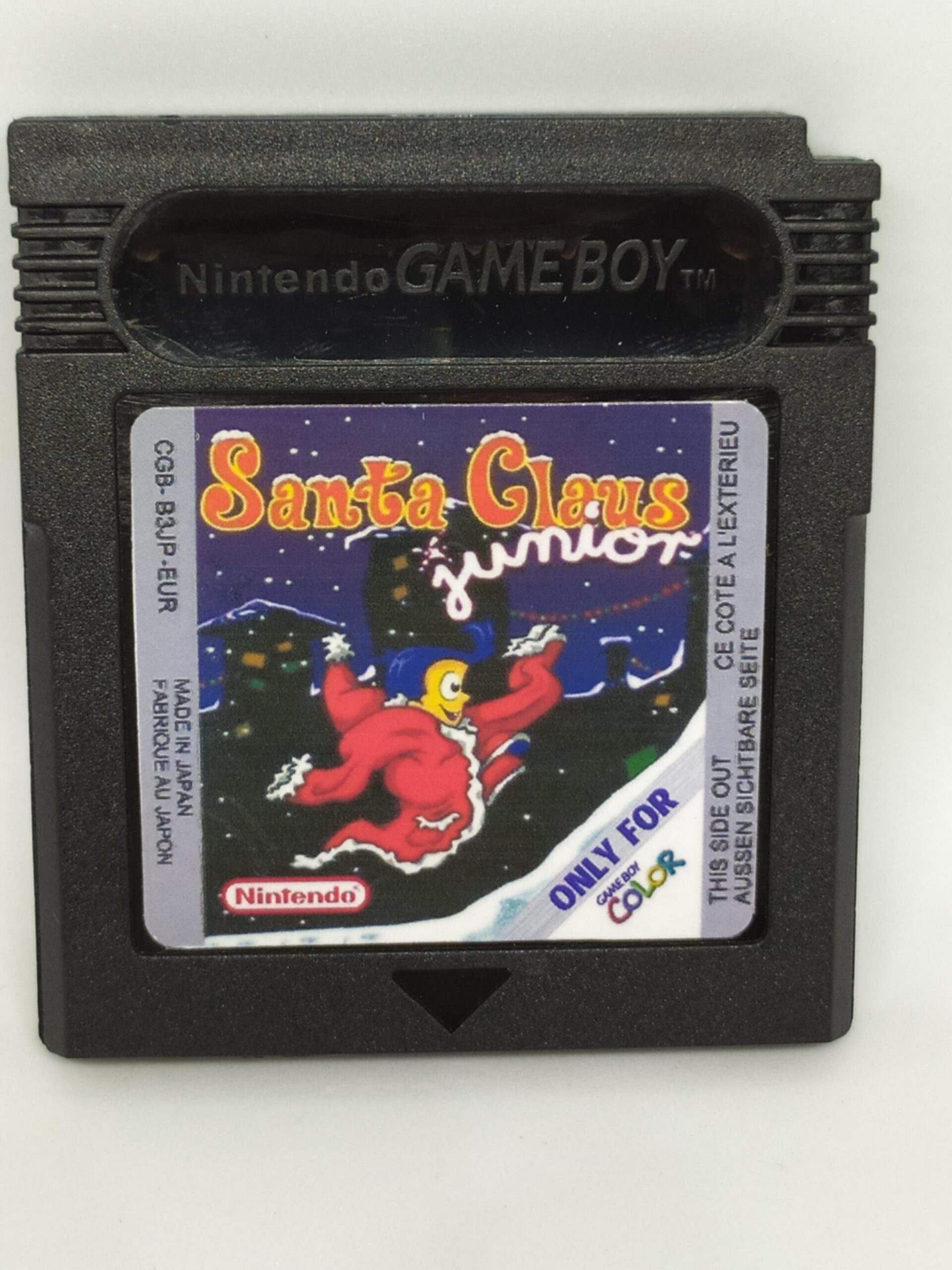Santa Claus Junior Christmas game for nintendo gameboy color
