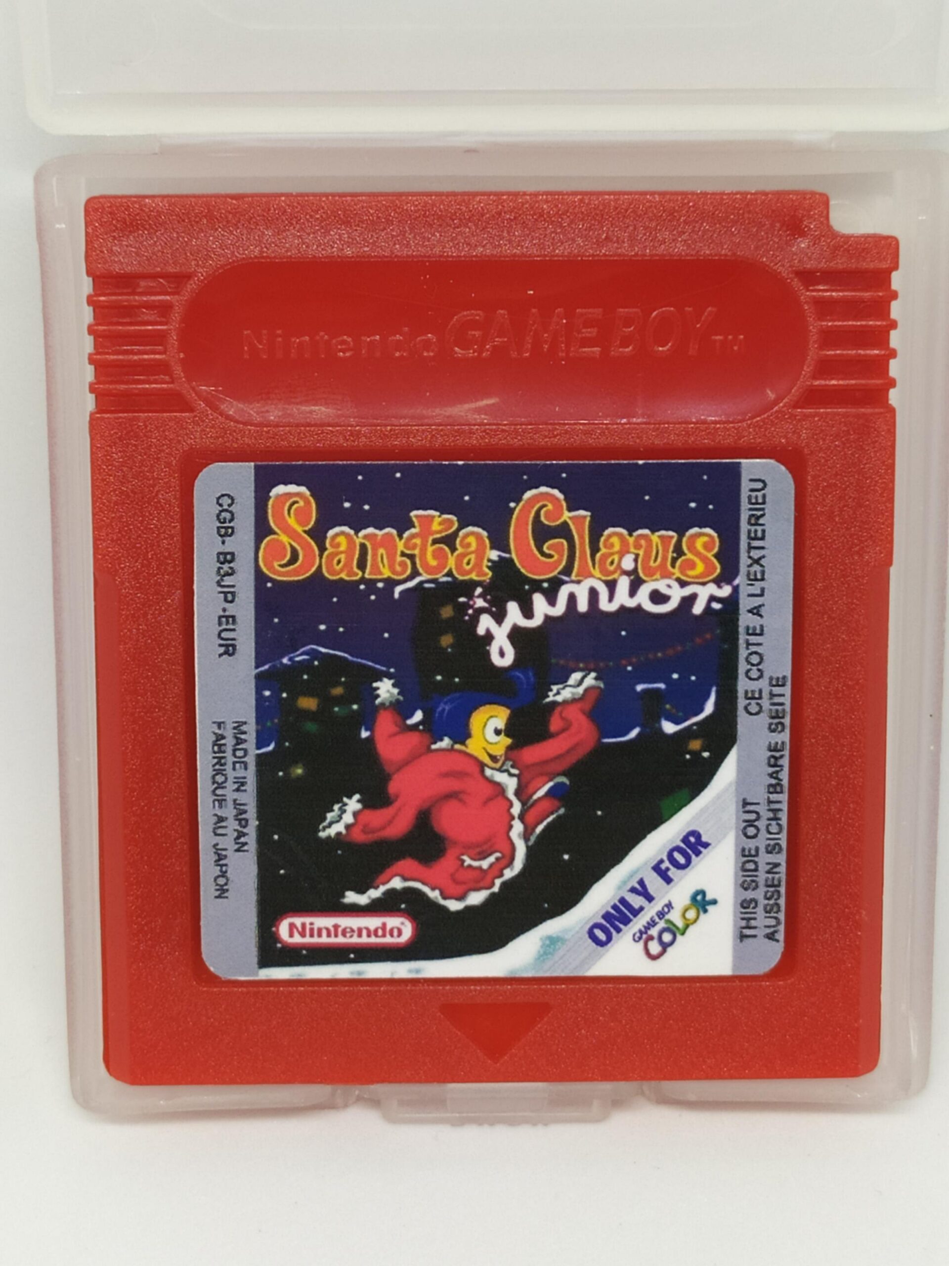 Santa Claus Junior Christmas game for nintendo gameboy color