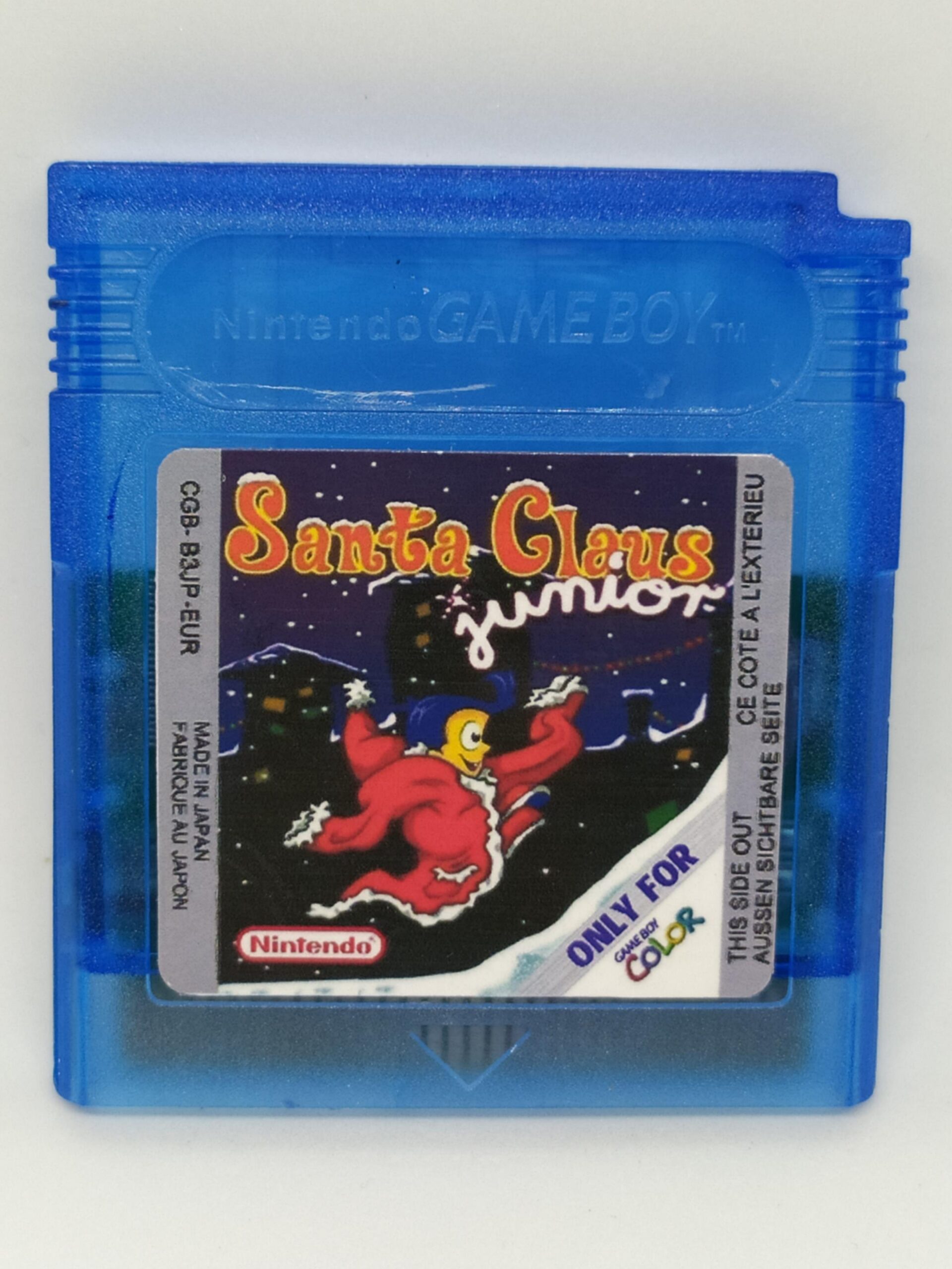 Santa Claus Junior Christmas game for nintendo gameboy color