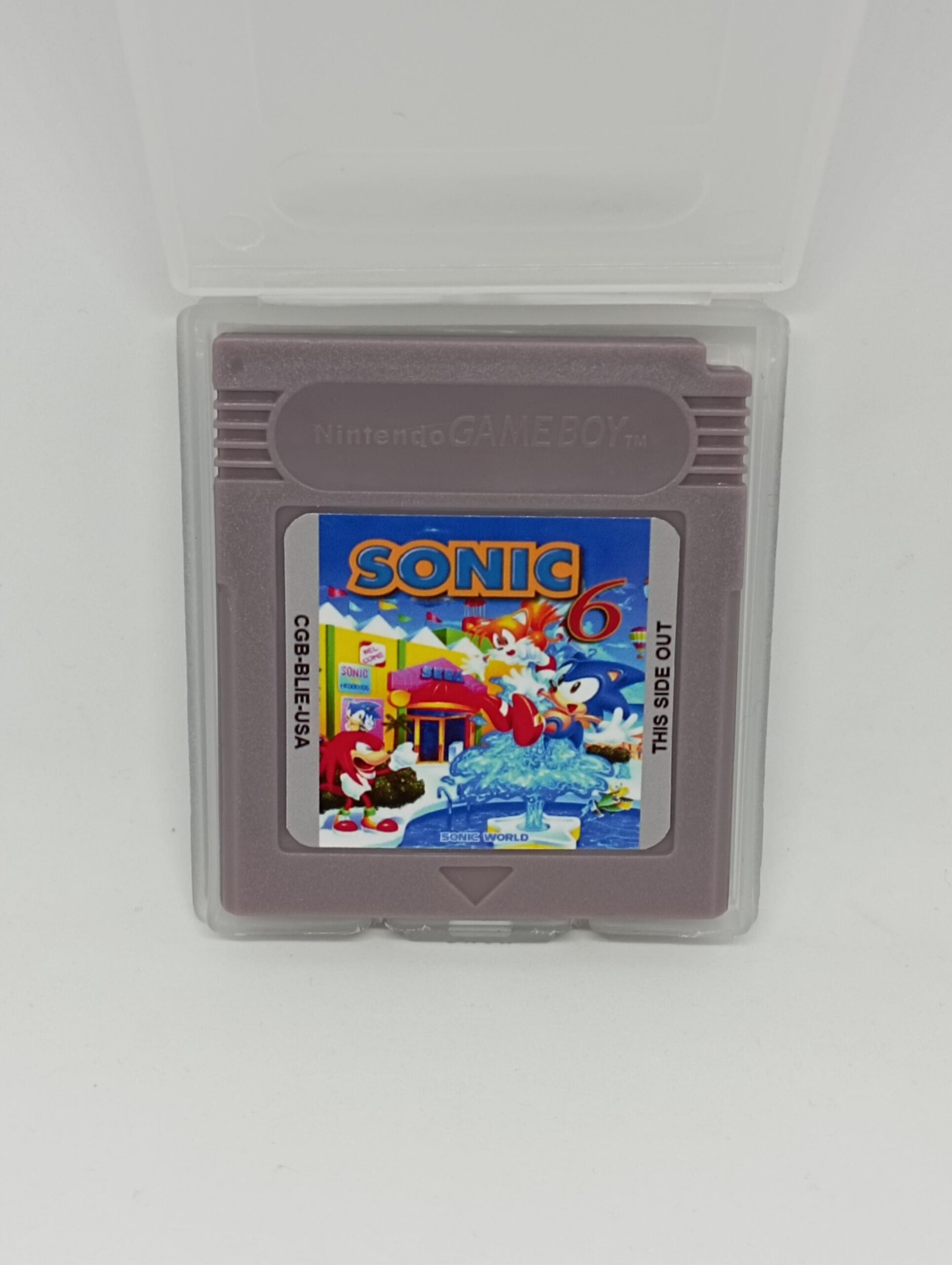 SONIC 6 Unlicensed game for gameboy