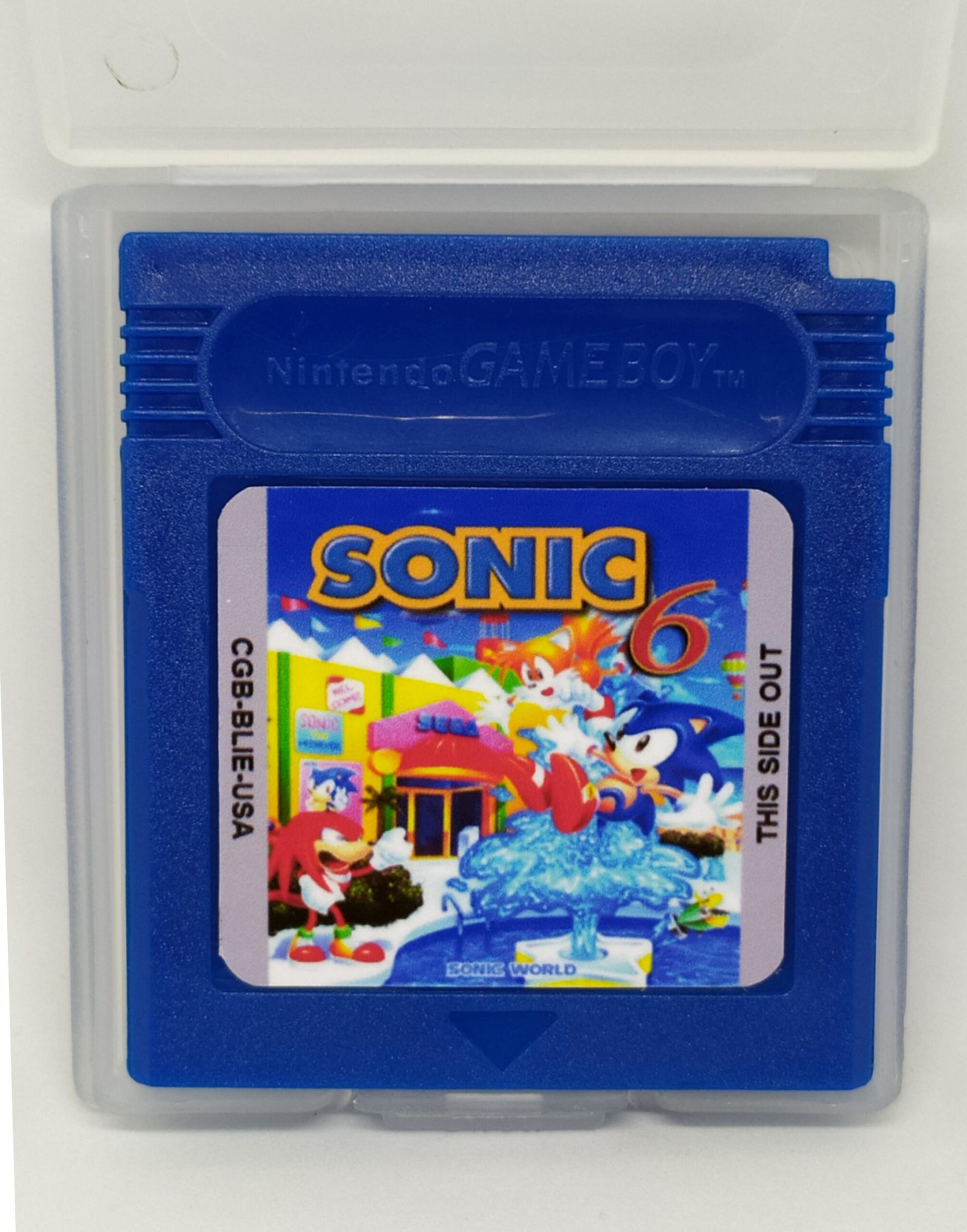 SONIC 6 Unlicensed game for gameboy